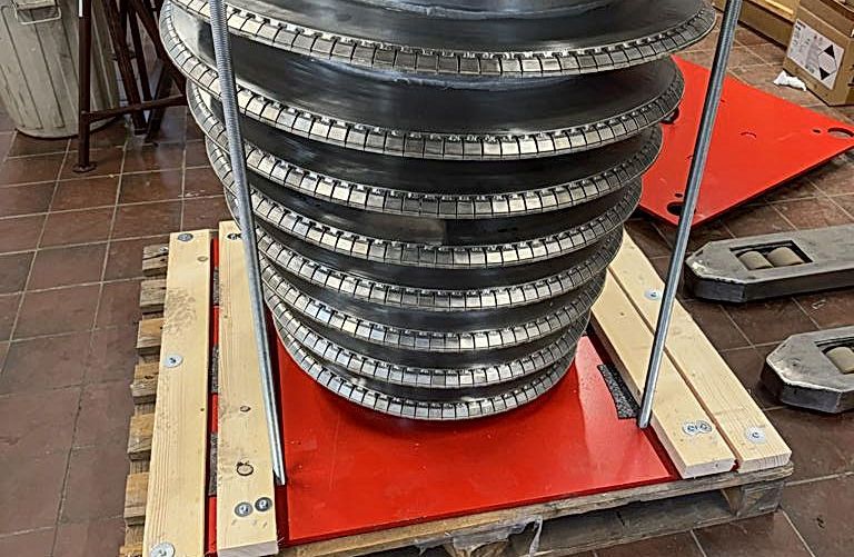 Beschichtete Bauteilsegmente – DSM Rostock