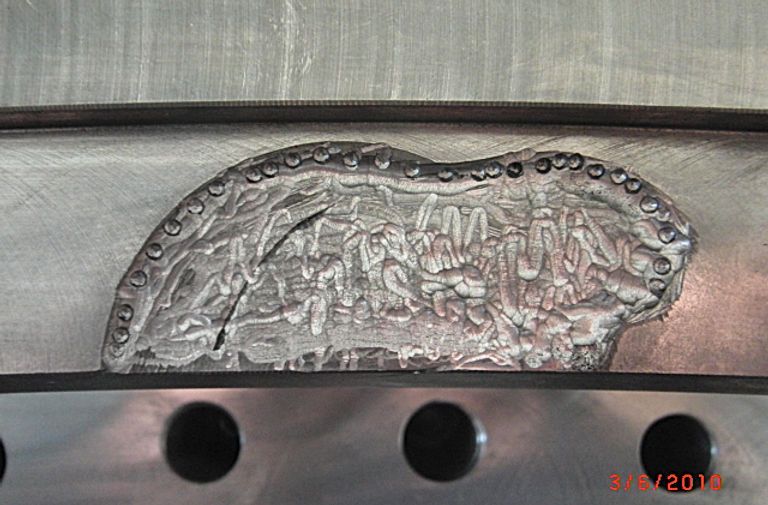 Instandsetzung einer Metalloberfläche – DSM Rostock