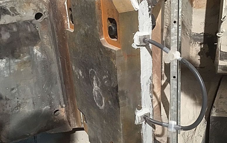 Injektion an einem Bauteilanschluss – DSM Rostock